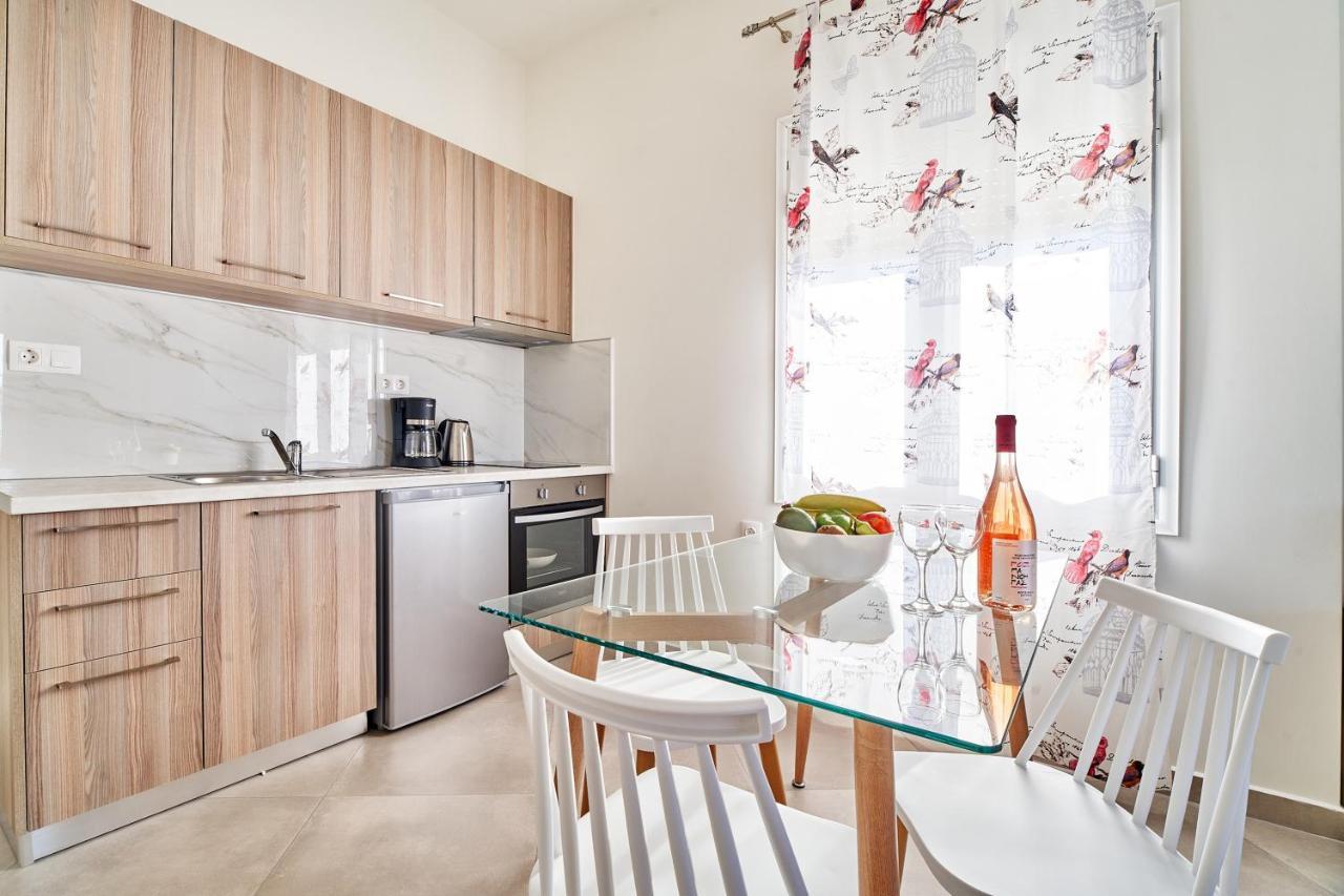 Adele Apartment Kíssamos Eksteriør bilde